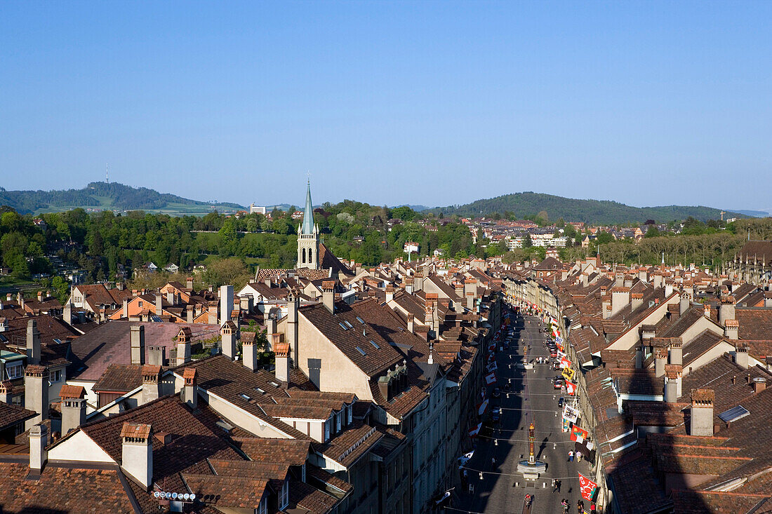 View of the Old City of Berne, Berne, Switzerland