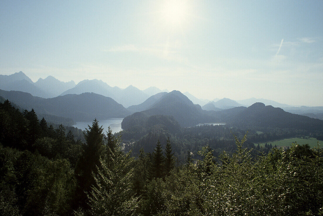 Landscape near Schwangau, Allgaeu, Bavaria, Germany