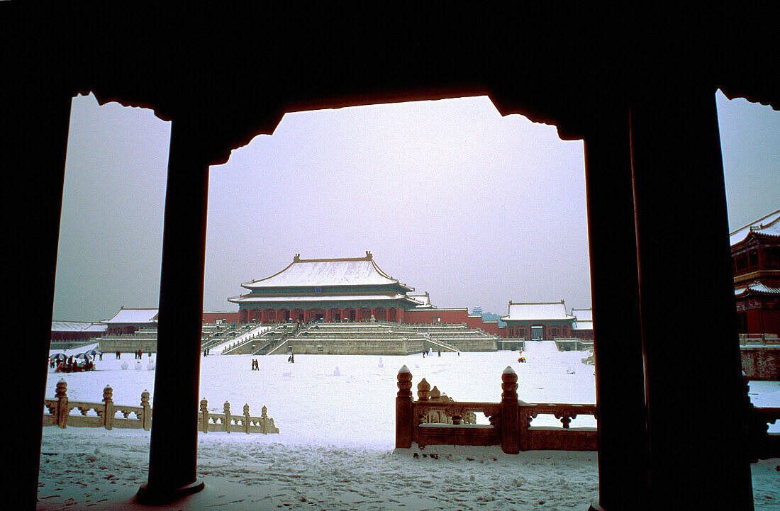 Imperial Palace in winter. Beijing. China