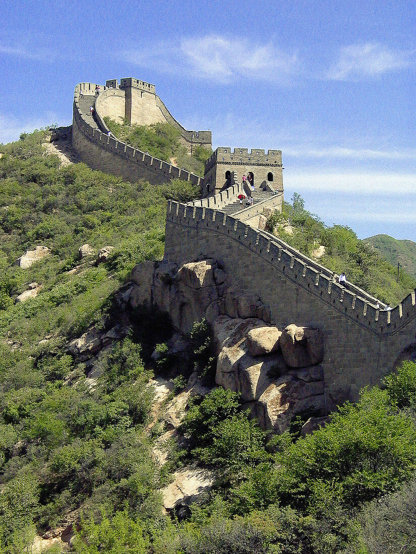 Badaling section, Great Wall. China