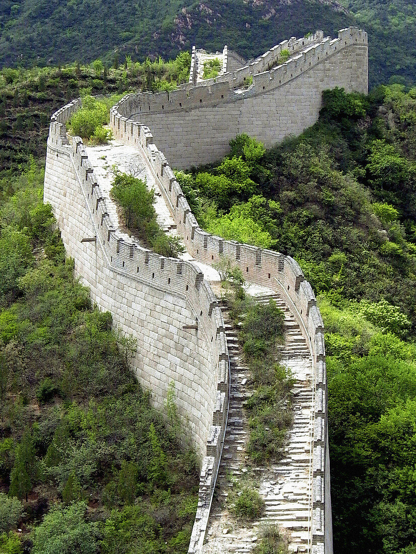 Badaling section, Great Wall. China
