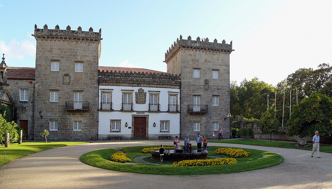 Quiñones de León Museum in Pazo de Castrelos. Vigo. Spain.