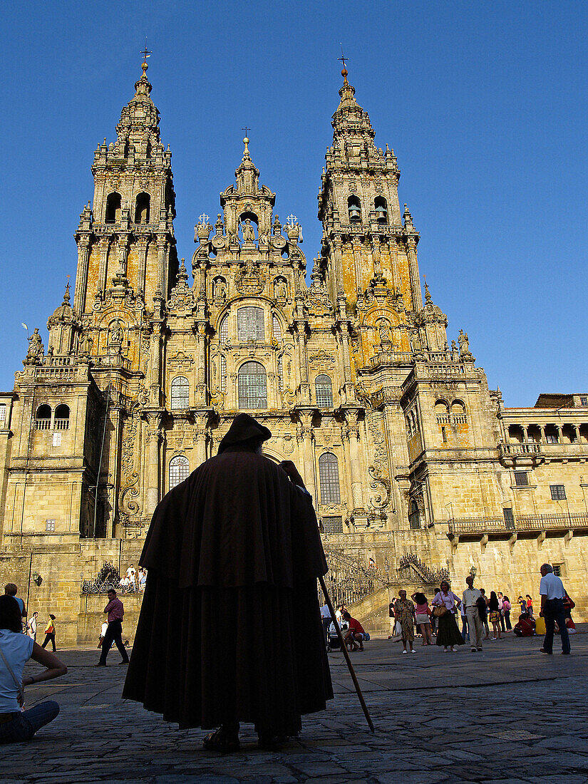 Cathedral, Santiago de Compostela. La Coruña province, Galicia, Spain