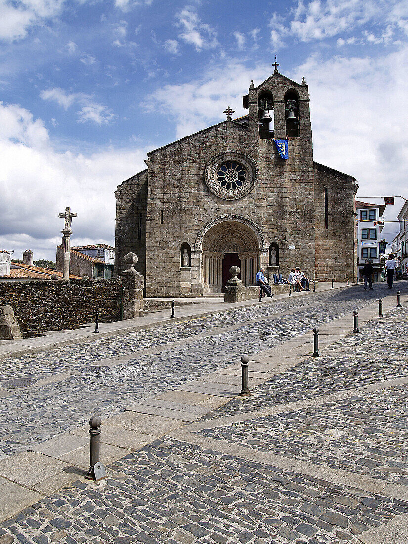 Church of Santa María de Azogue, Betanzos. La Coruña province, Galicia, Spain