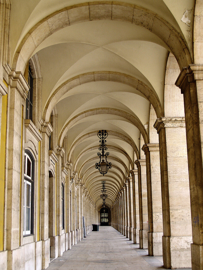 Praça do Comércio, Lisbon. Portugal