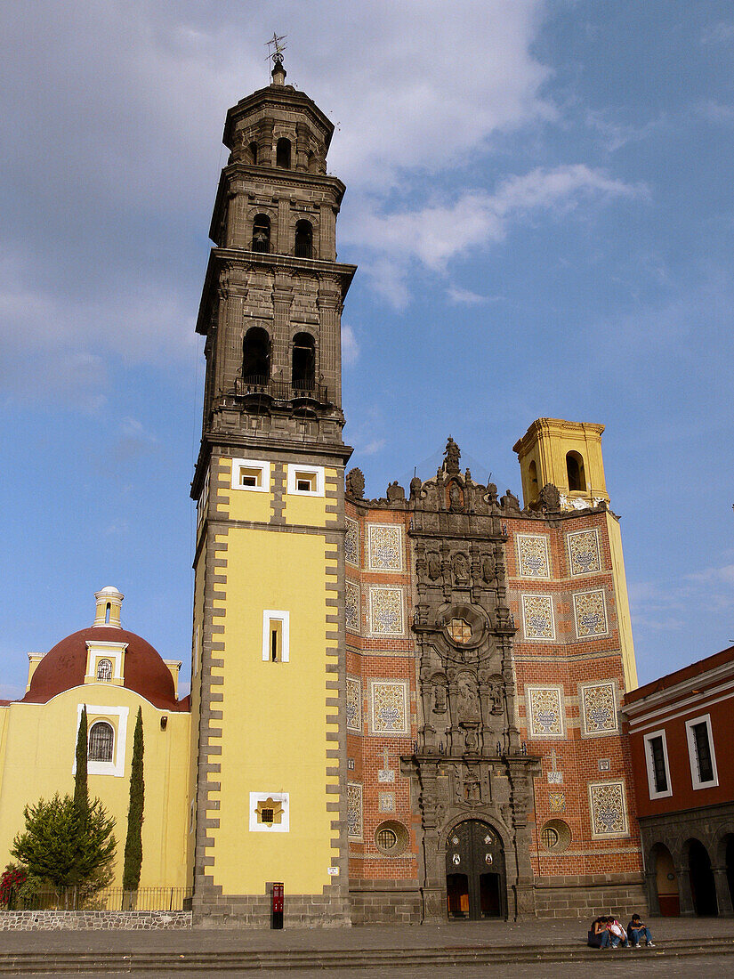 Church of San Francisco. Puebla, Mexico.
