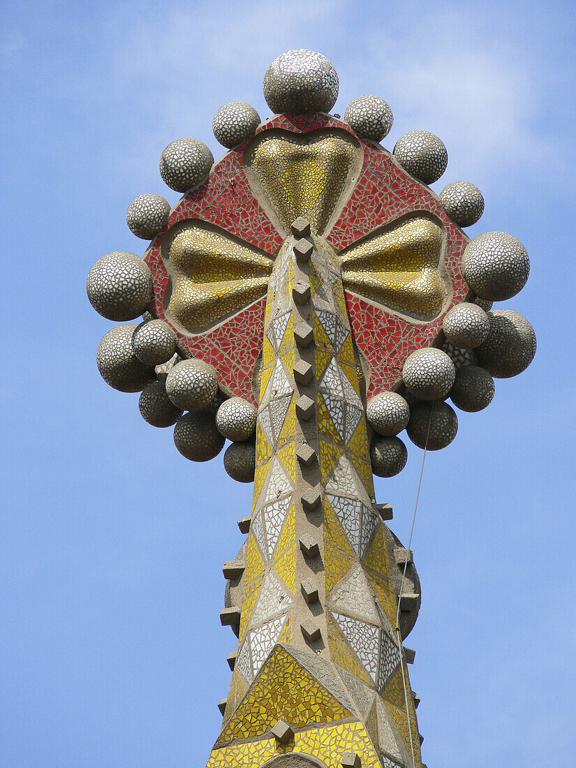 Detail of the Sagrada Familia Temple by Gaudí, Barcelona. Catalonia, Spain