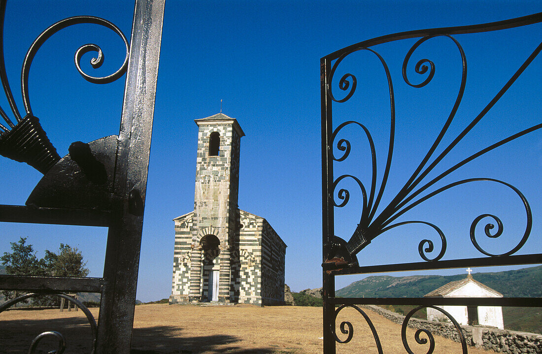 San Michele Murato church in Corsica Island. France