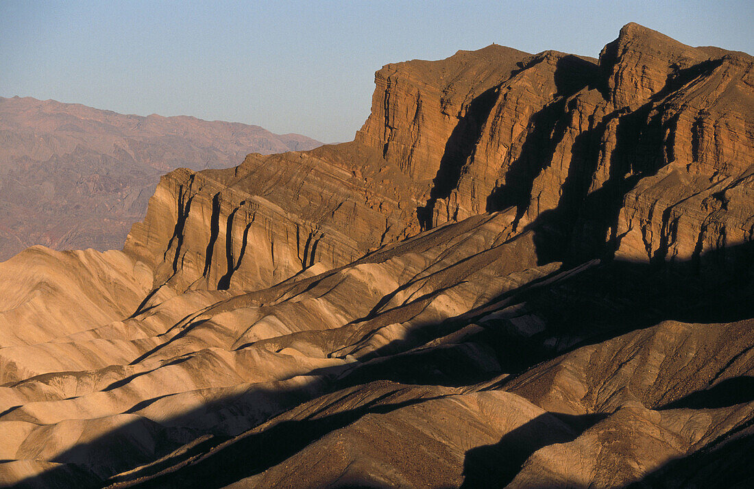 Zabriskie Point. Death Valley National Park. California, USA