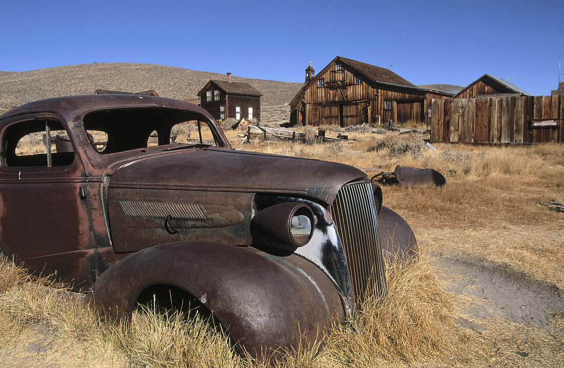 Bodie State Historic Park. Mono county. California, USA