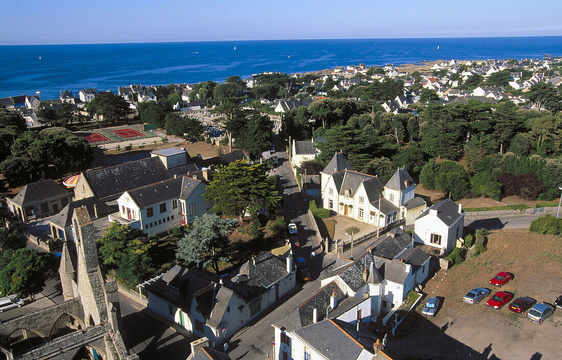 Batz-sur-Mer in Côte d Amour. Loire-Atlantique, France