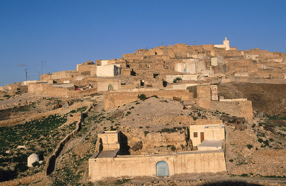 Tamezret. Matmata area. South Tunisia.