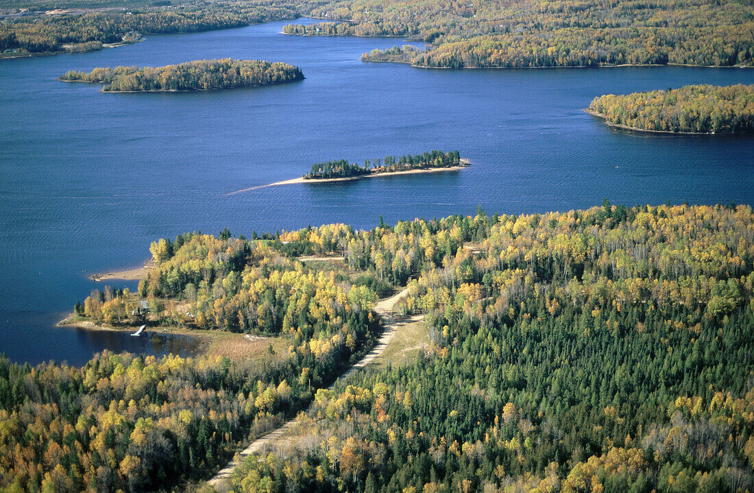 Saint Michel des Saints area. Lanaudière. Quebec. East Canada.