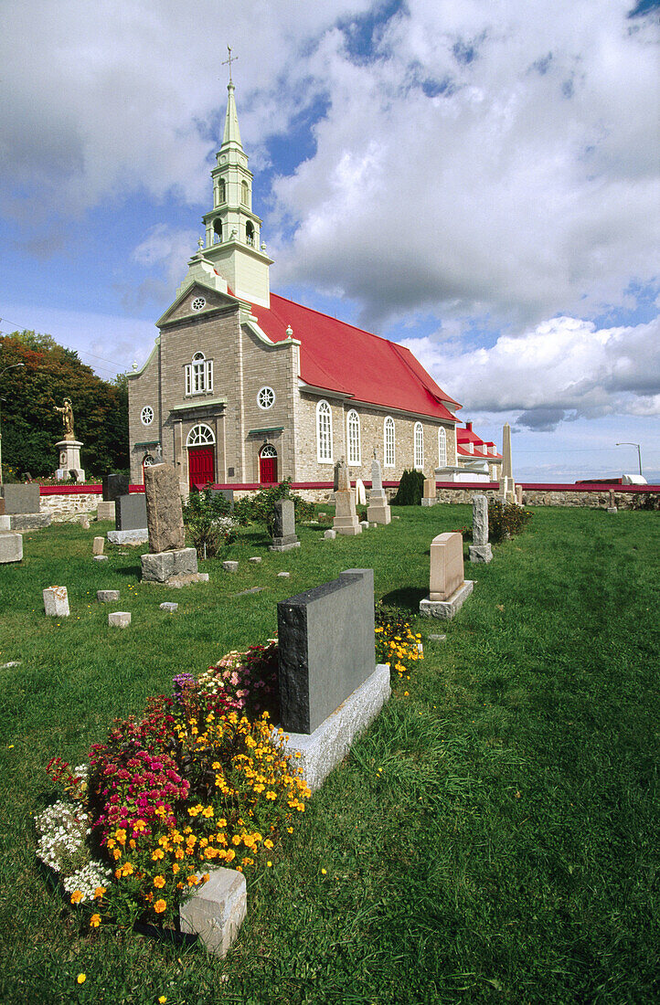 Saint Jean. Orléans Island. Québec. East Canada.