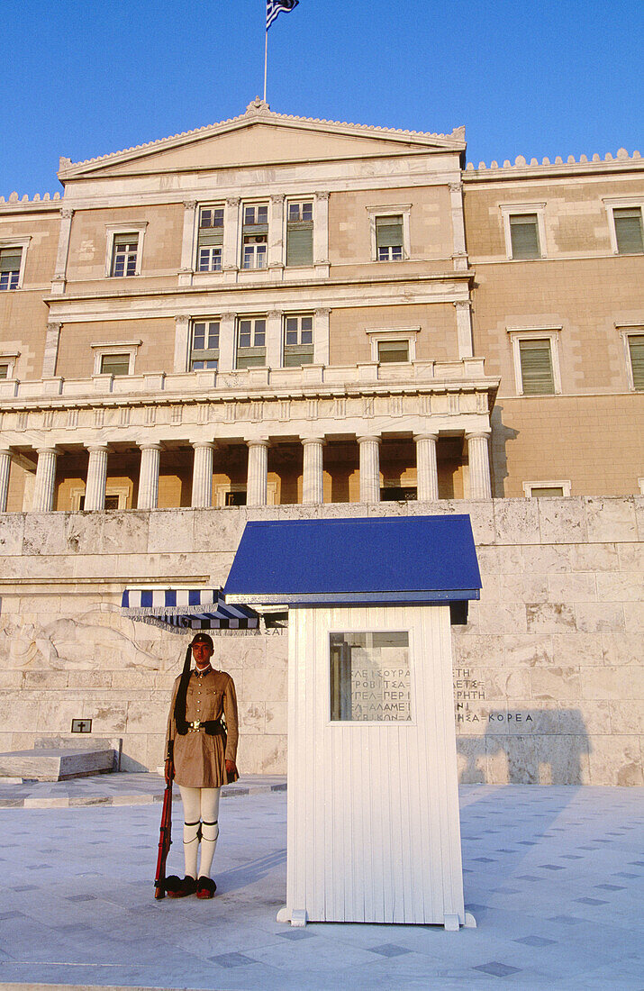 Changing of the Guard. Parliament. Athens. Greece.