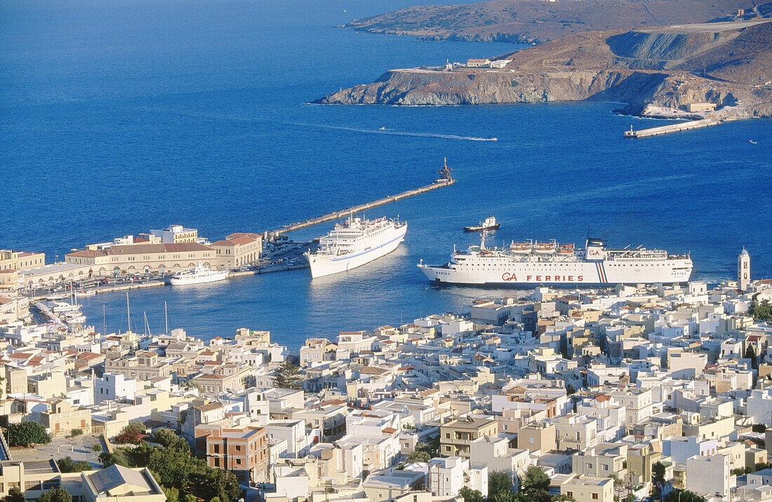 Hermoupolis. Syros. Cyclades. Greece.