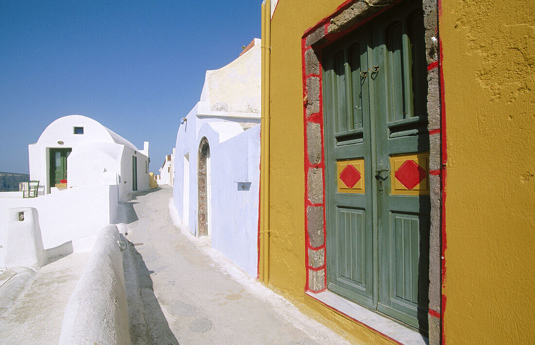 Oía, Santorini. Cyclades. Greece.