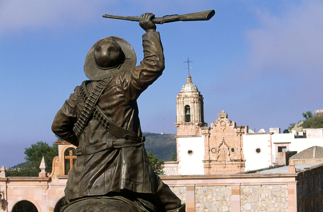 Francisco Villa statue. Zacatecas. Mexico.