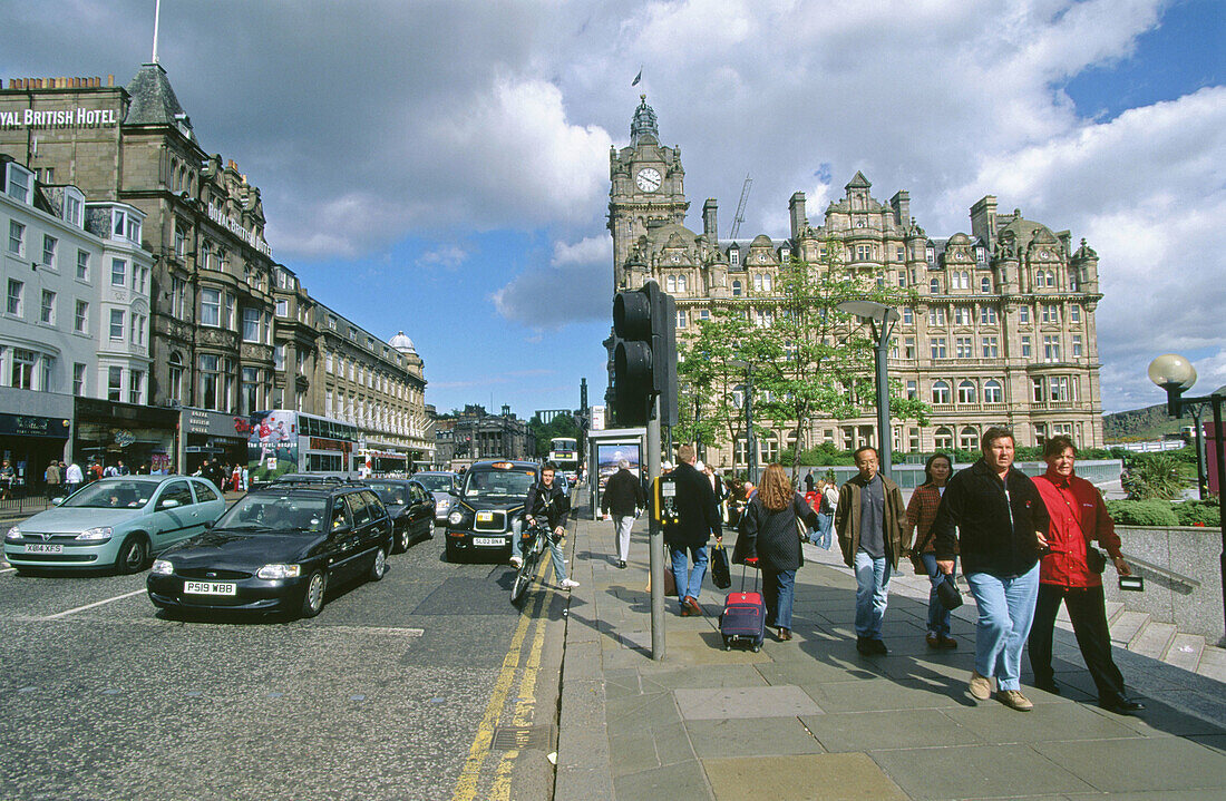 Balmoral Hotel. Edinburgh. Scotland. UK.