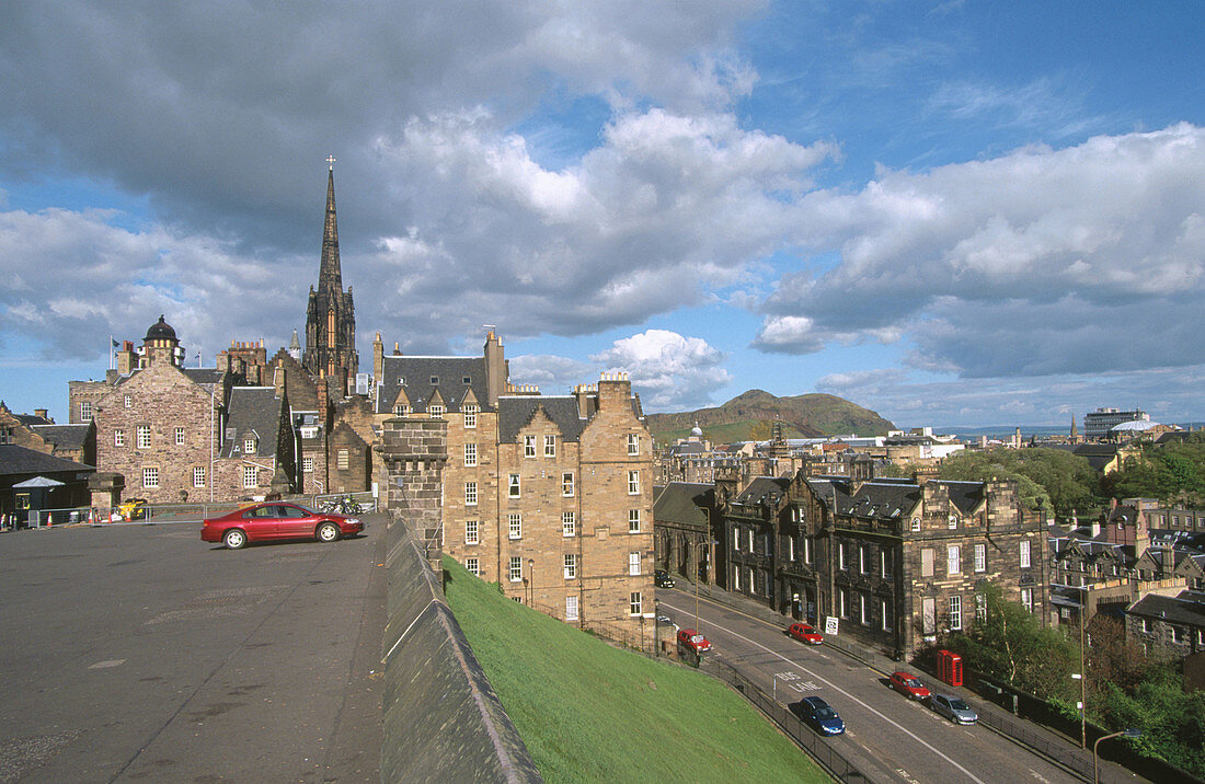 Castle Esplanade. Edinburgh. Scotland. UK.