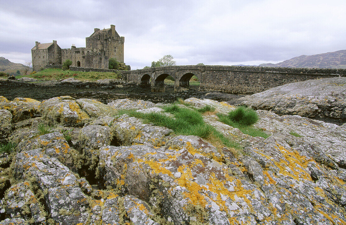 Eilean Donan castle. Highlands. Scotland. UK.