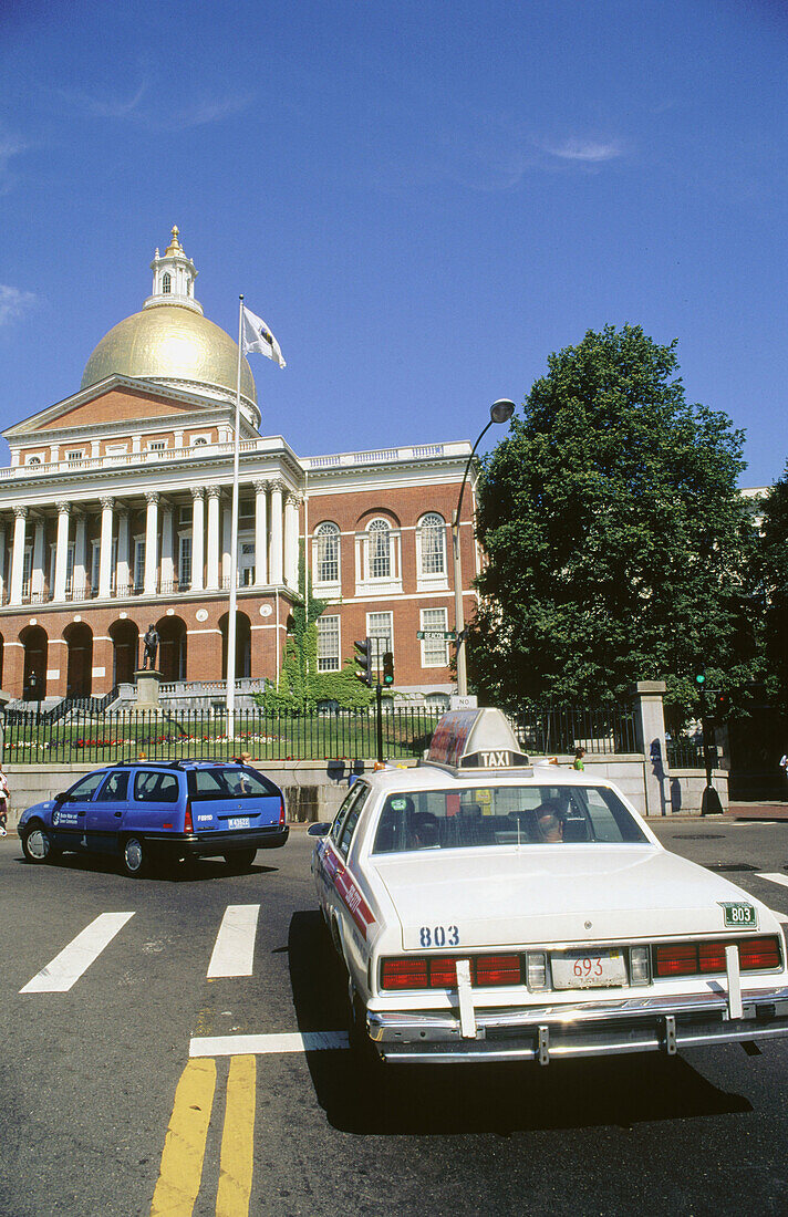 State House. Boston. USA.