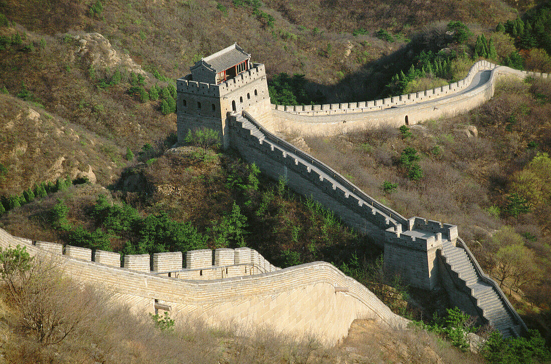 Great Wall. Badaling. China.