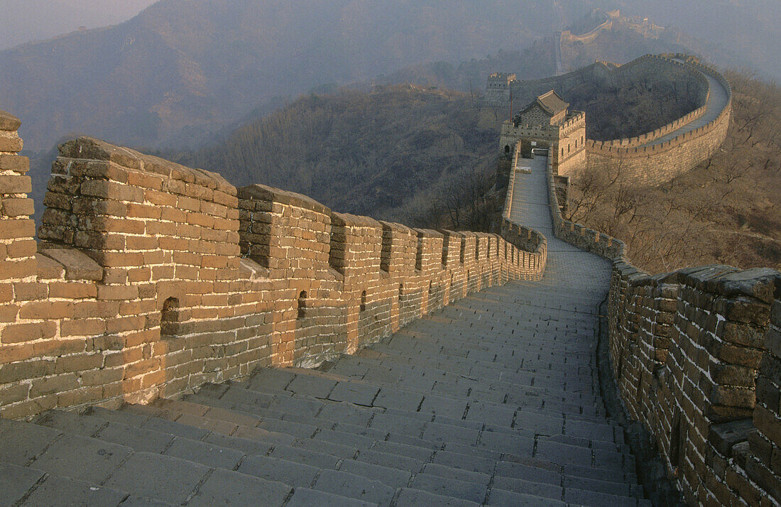 Great Wall. Mutianyu. China.
