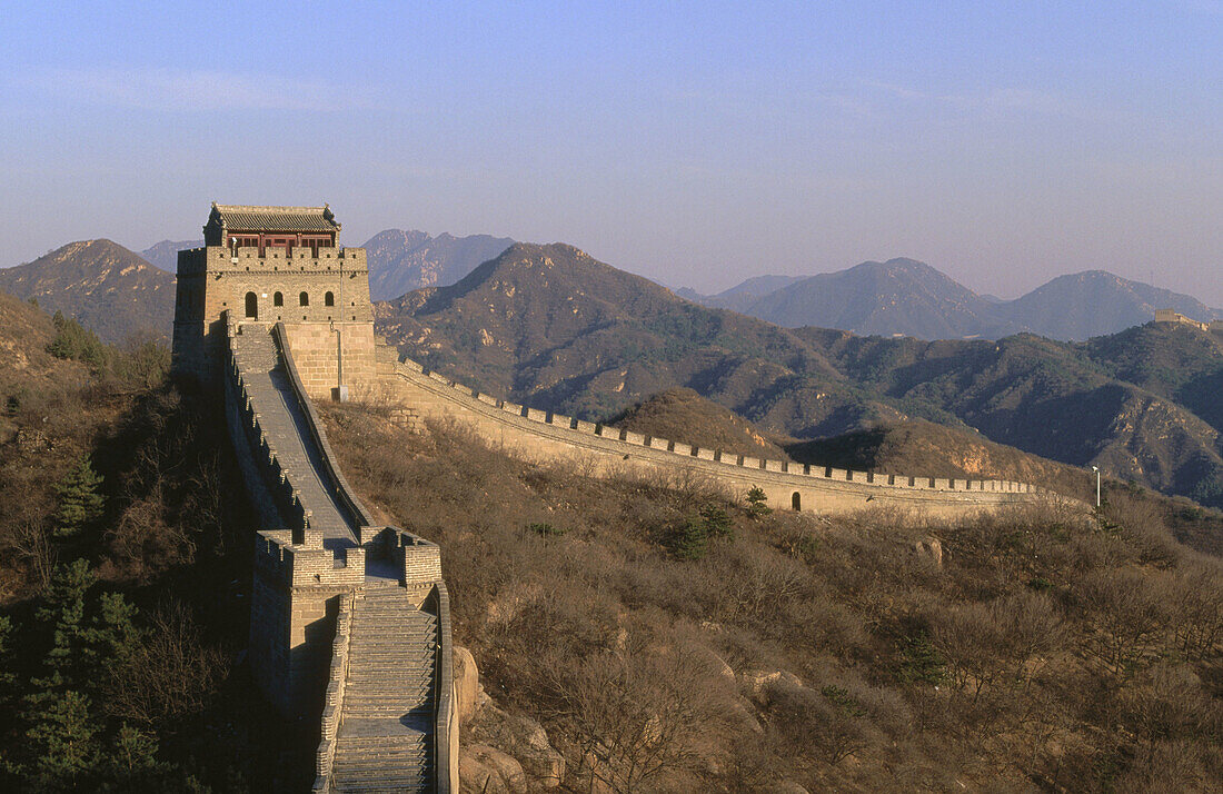Great Wall. Badaling section. Beijing. China.