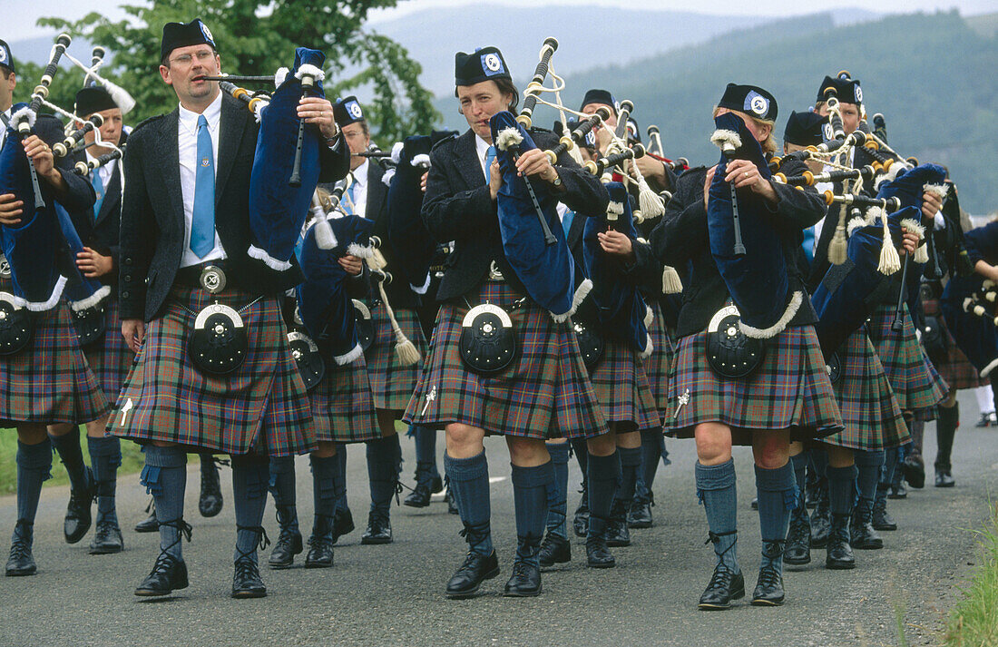 Highland Games, Callander. Scotland, UK