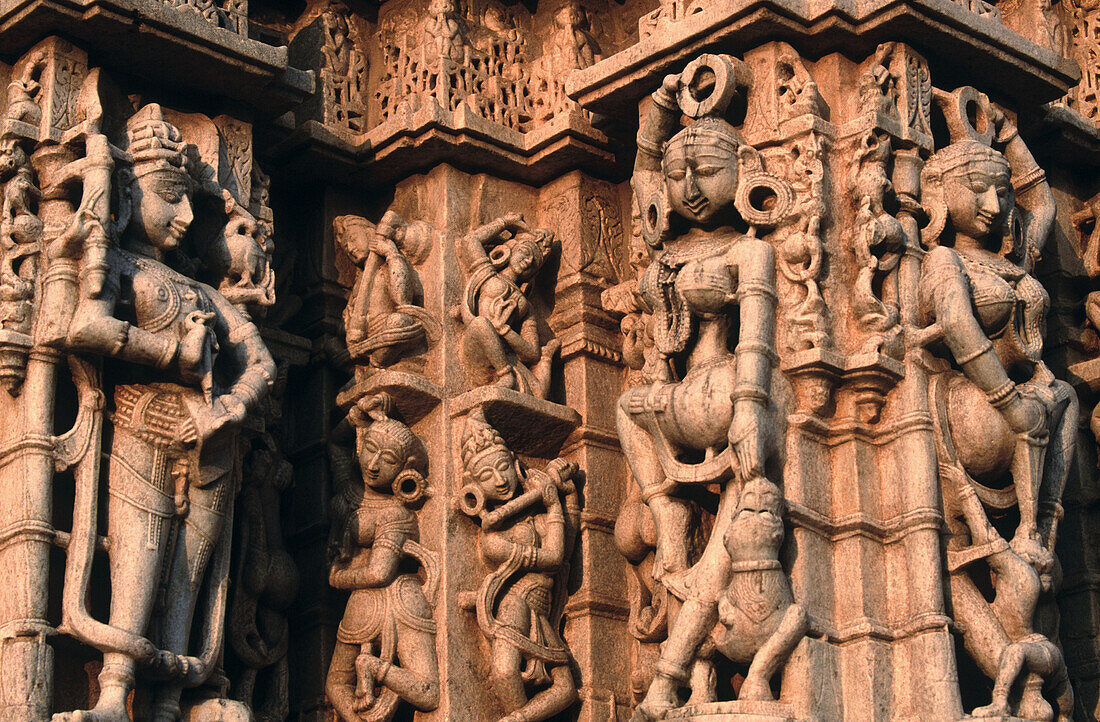 Jain temple, Ranakpur. Rajasthan, India