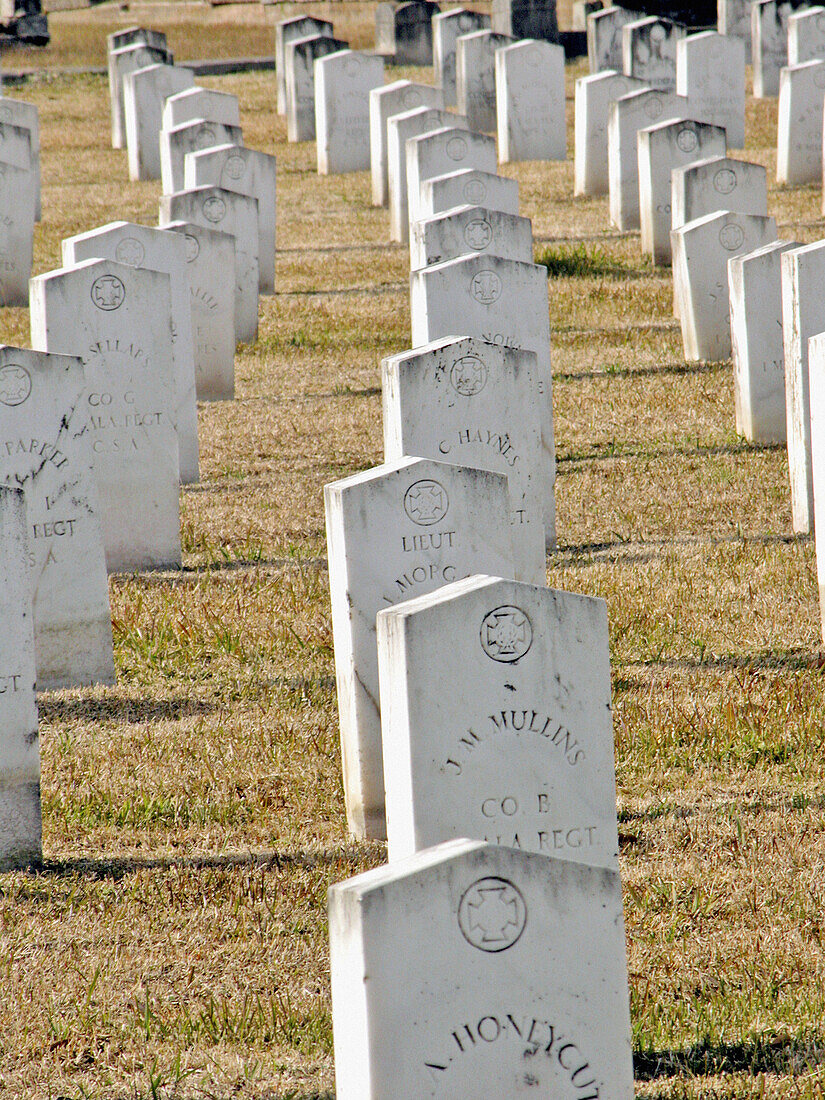 Oakmont Cemetery. Mobile. Alabama. USA