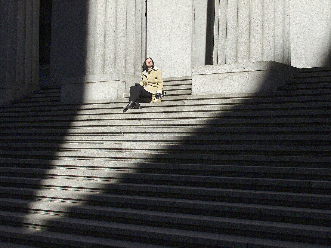 Street scene. Boston, Massachusetts. USA