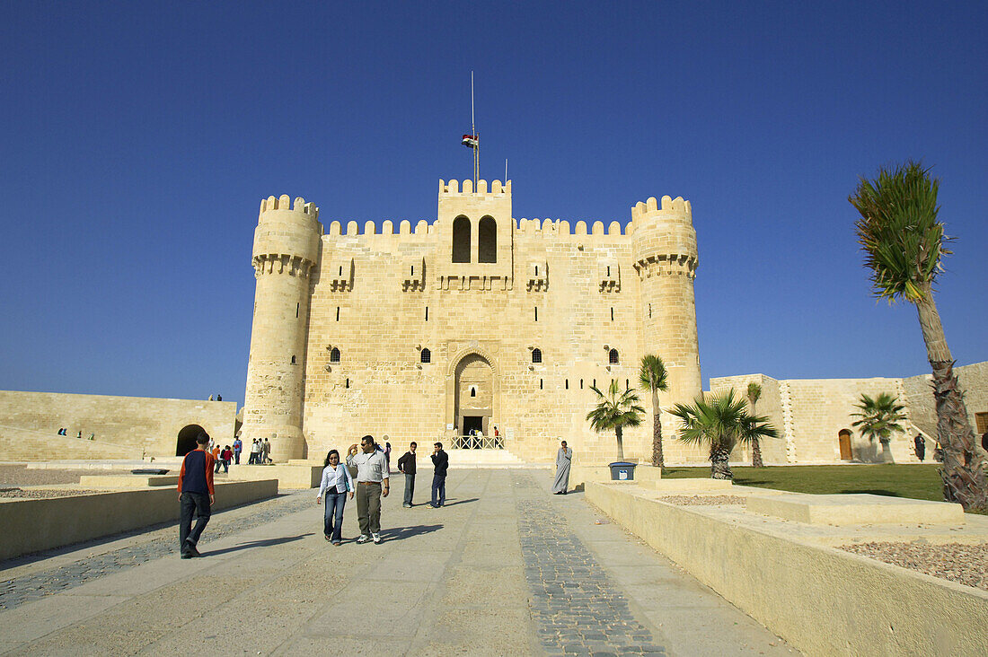 Fortress of Qaitbey Alexandria Egypt