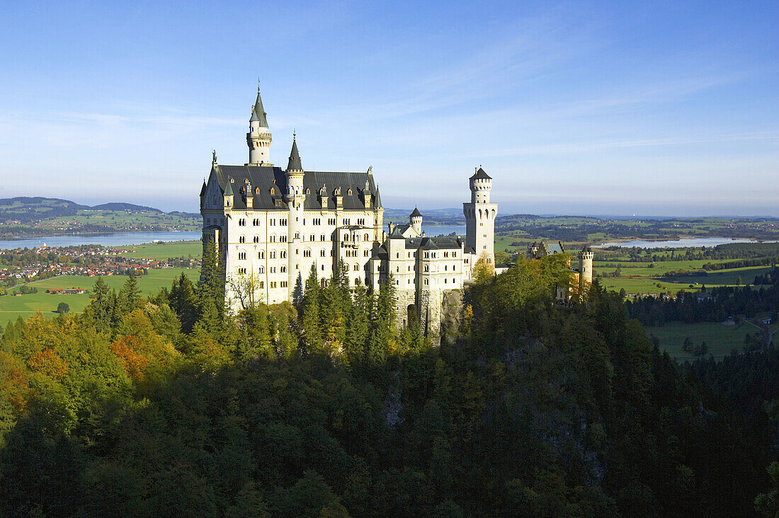 Neuschwanstein Castle near Fussen Bavaria Germany