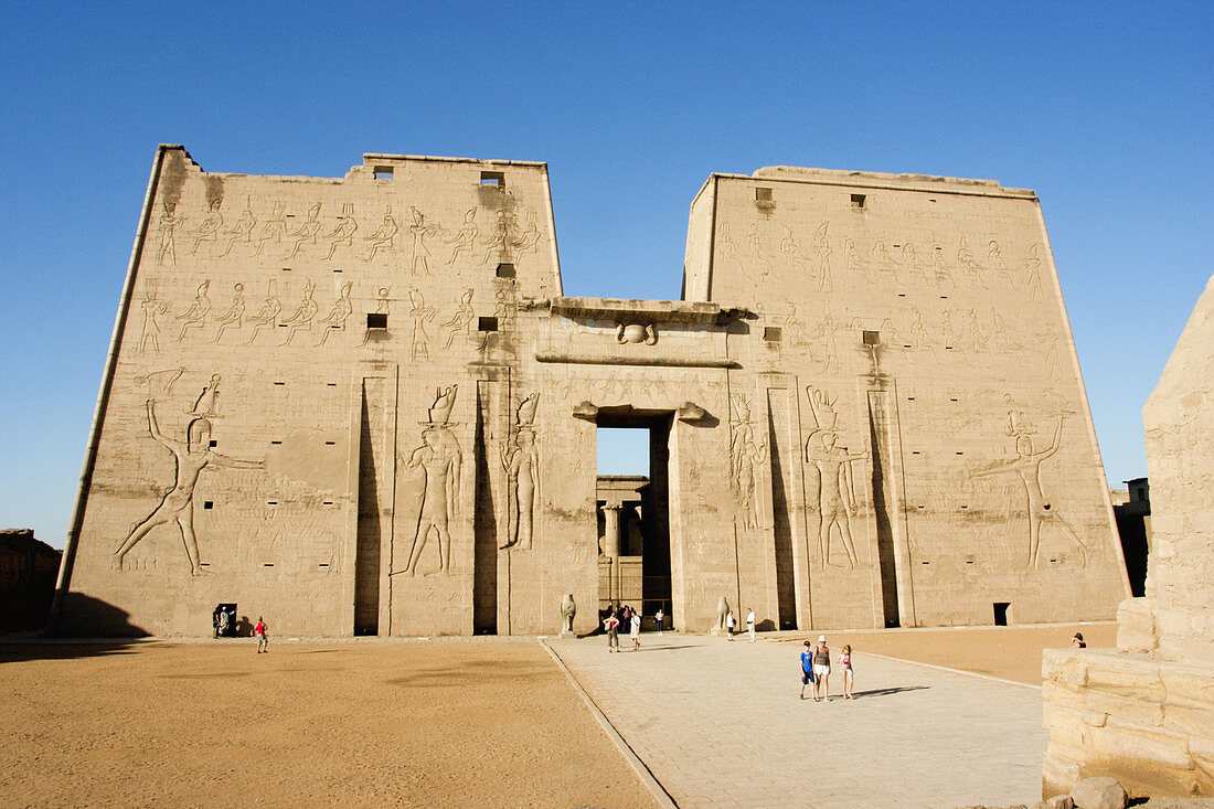 Temple of Horus, Edfu, Egypt.