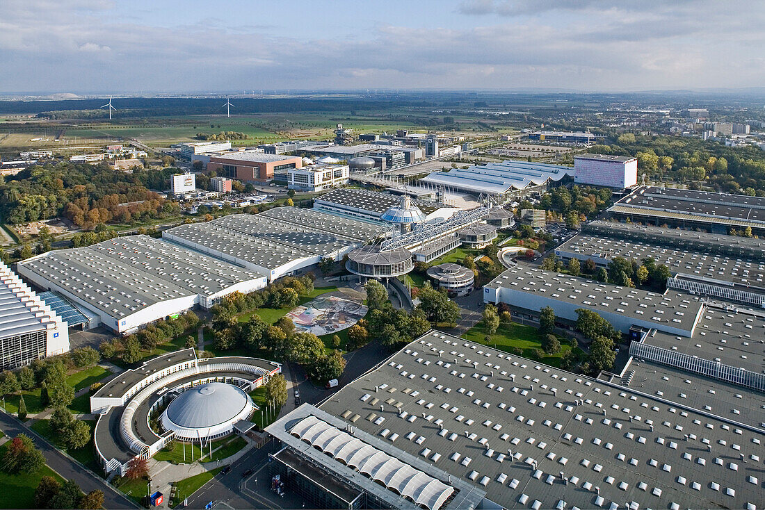 Hanover fairground, Hanover, Lower Saxony, Germany