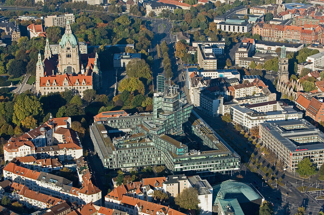Gebäude der NORD/LB, Hannover, Niedersachsen, Deutschland