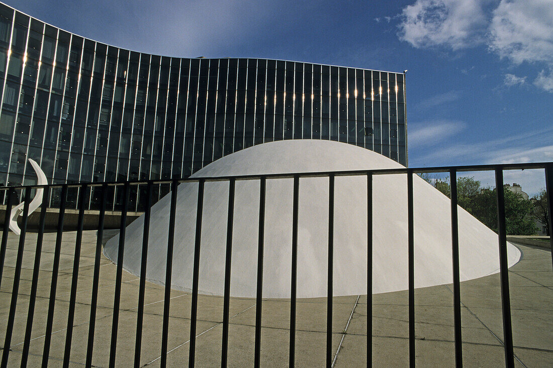 Gebäude der kommunistischen Partei Frankreich, PCF, Place du Colonel Fabien, 16. Arrondissement, Paris, Frankreich, Europa