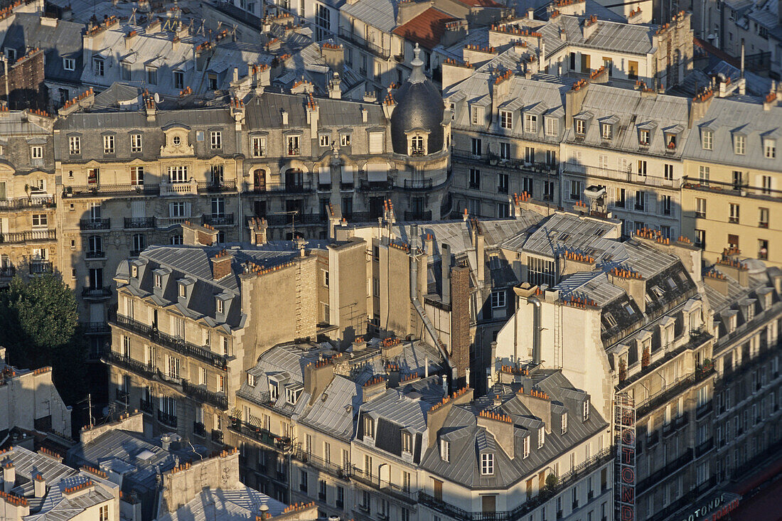 Stadtansicht, Pariser Dächer, Paris, France