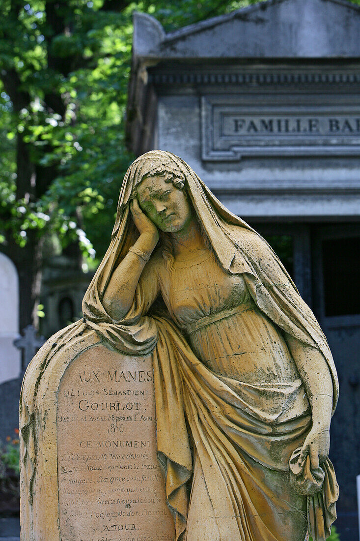 Cemetery Père Lachaise, 20th Arrondissement, Paris, France
