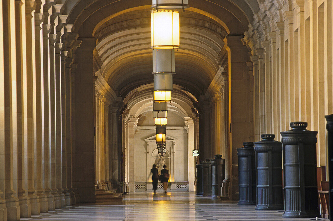 Innenaufnahme von Palais de Justice, Ile de la Cité, Paris, Frankreich