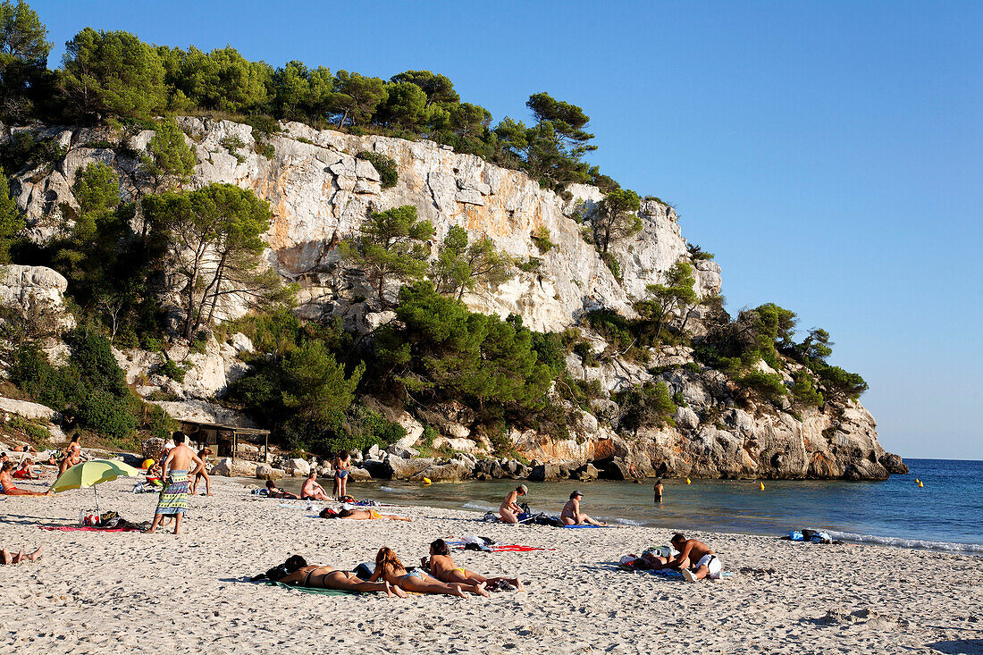 Spain Menorca Cala Macarella