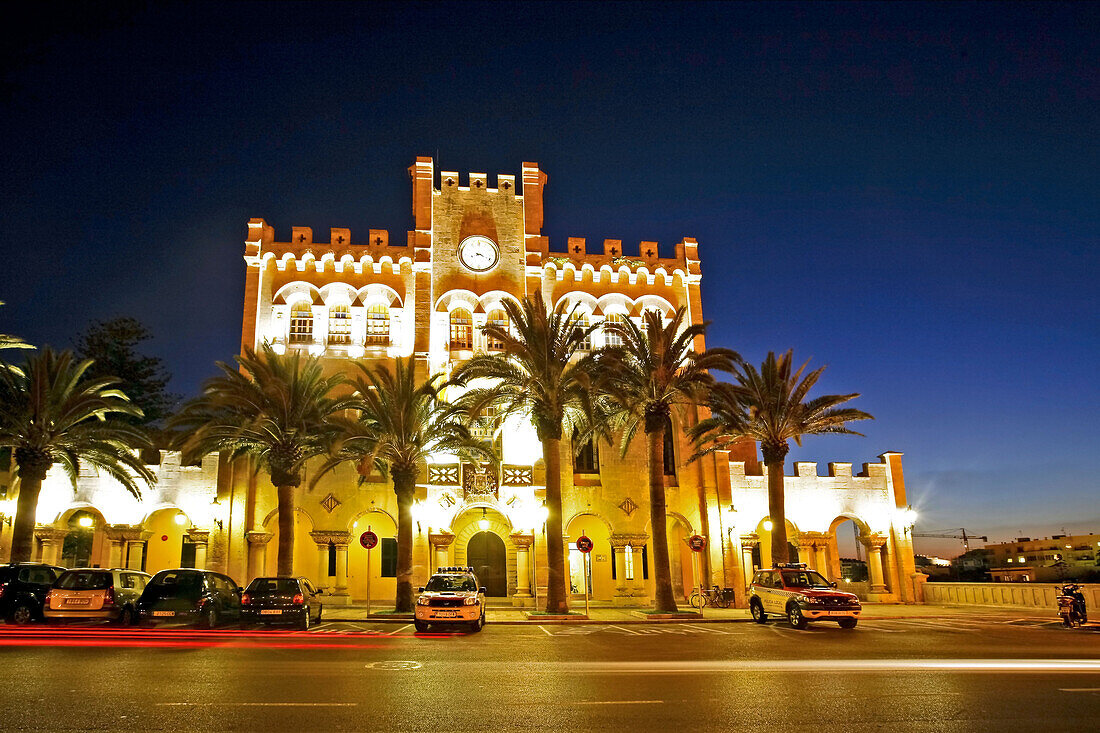 Spanien Balearen Menorca Ciutadella Altstadt ehemaliges Rathaus