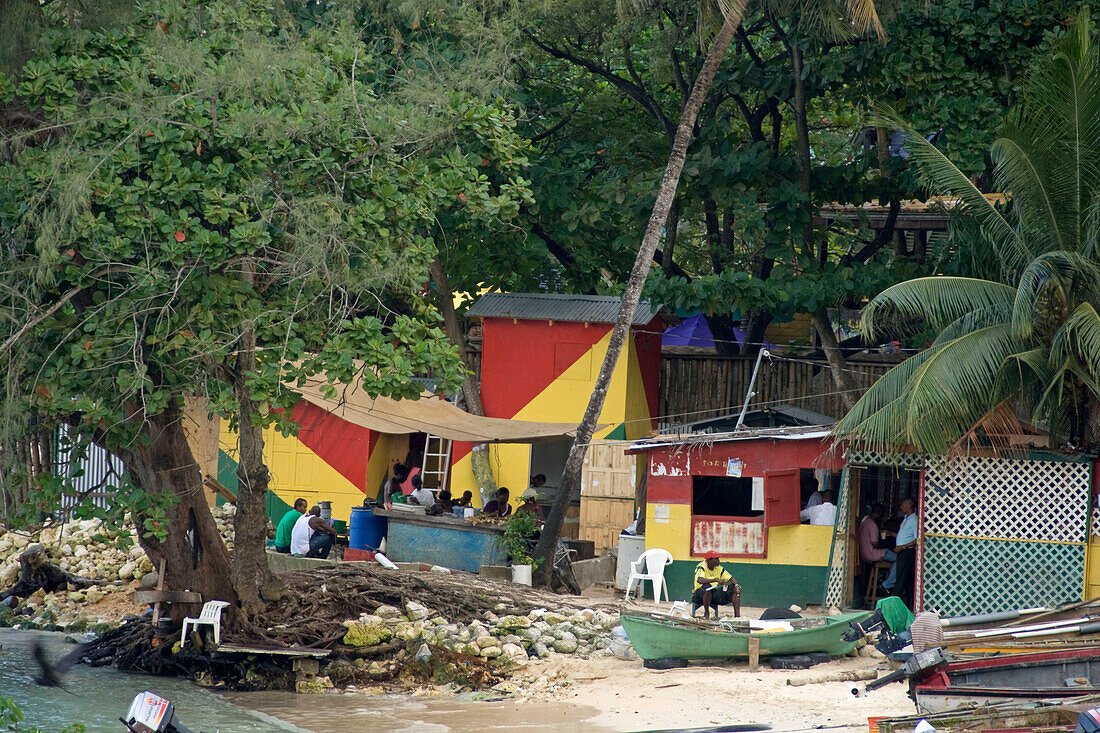 Jamaika Armenviertel in Ochos Rios
