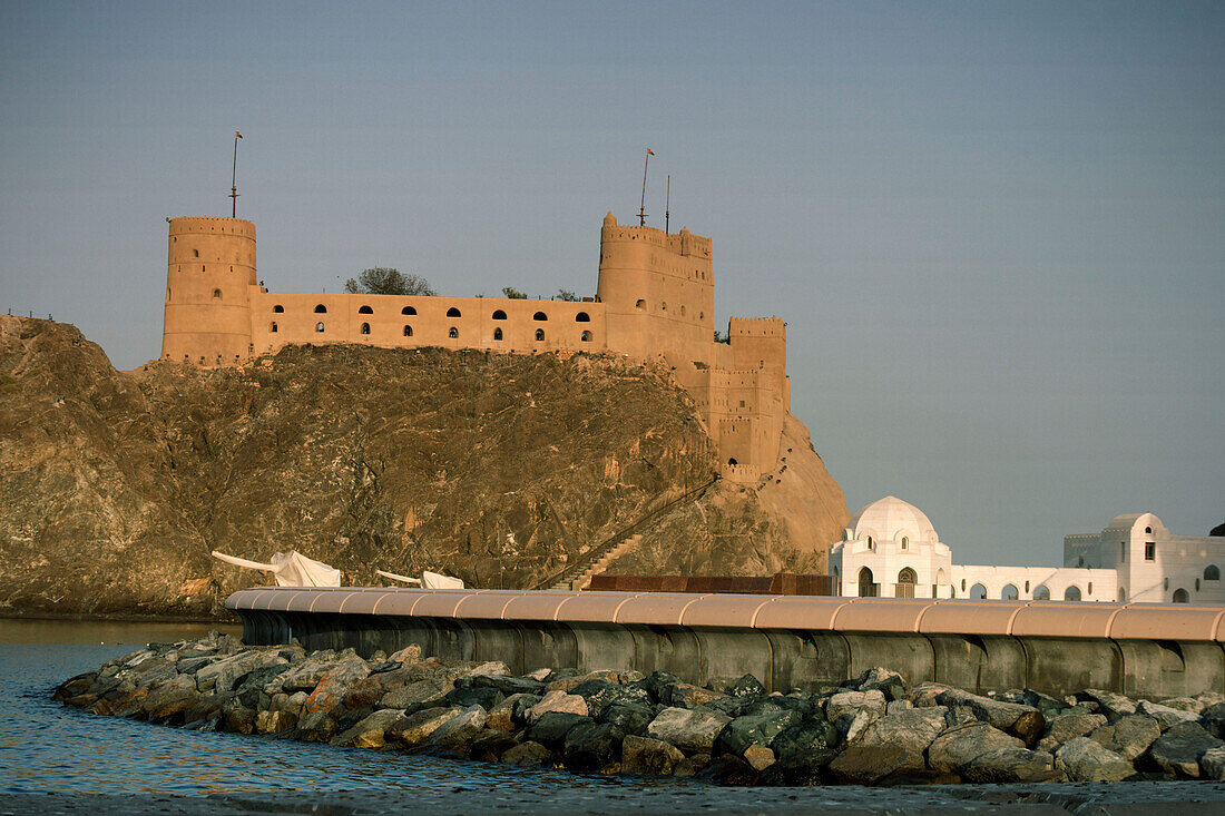 Oman Muscat Al Mirani fort in the old town