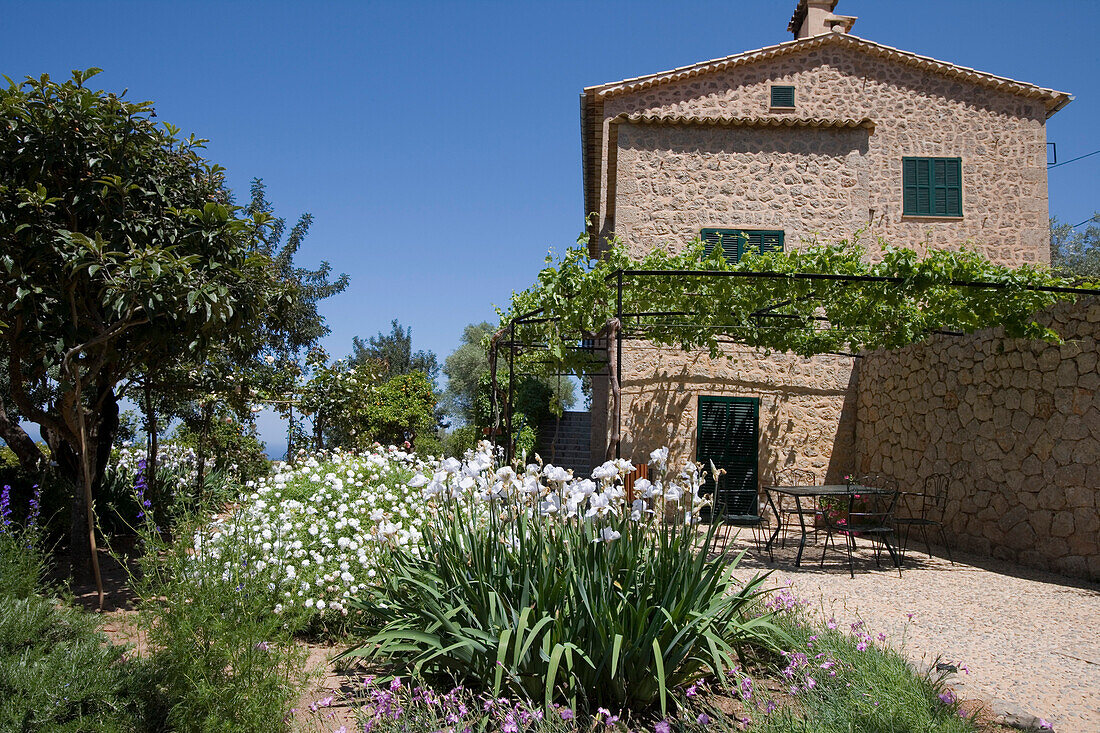 Ca n'Alluny Casa de Robert Graves Haus und Museum, Deia, Mallorca, Balearen, Spanien, Europa