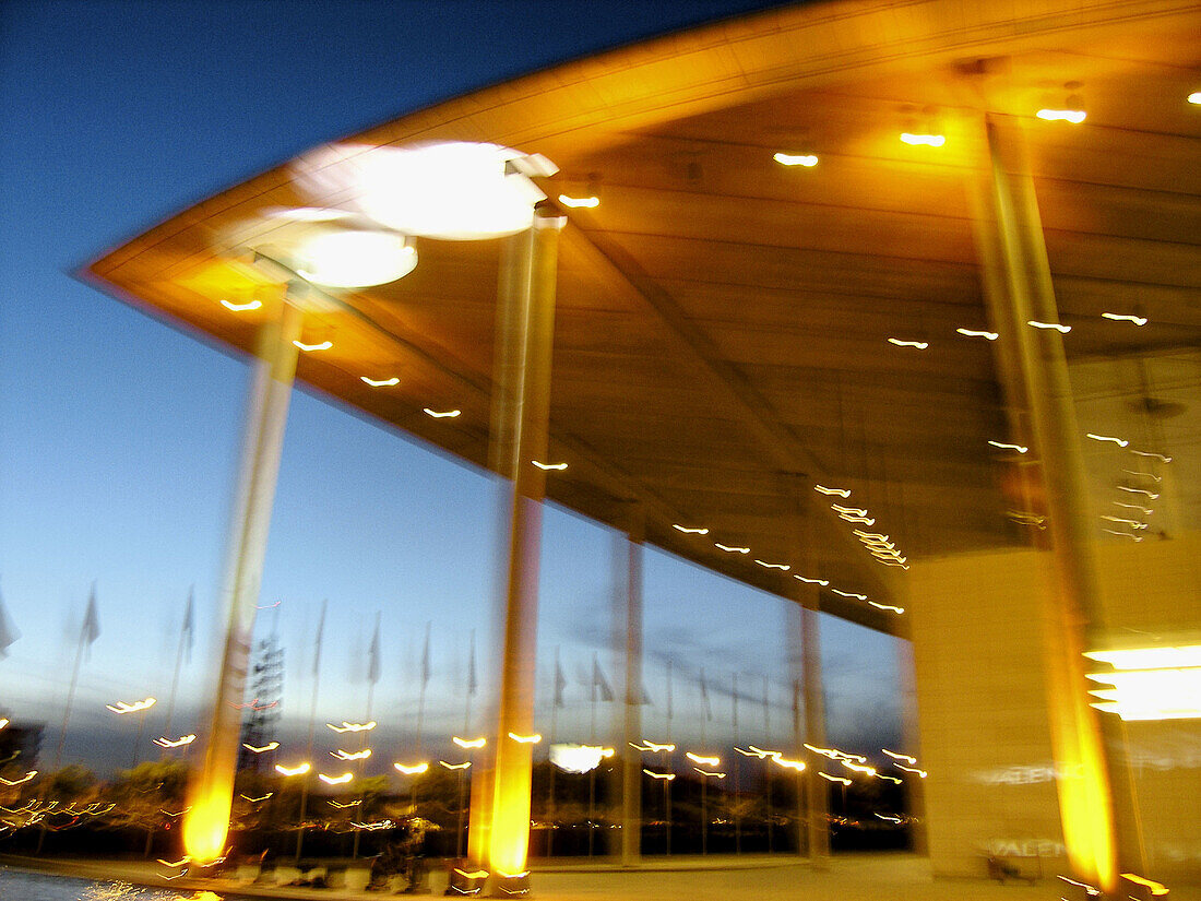 Palacio de Congresos. Valencia, España.