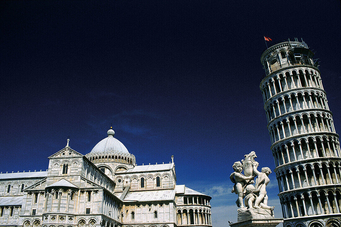 Duomo and leaning tower. Pisa. Tuscany, Italy