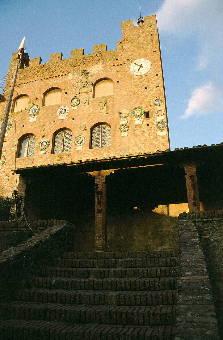 Certaldo, Palazzo Pretorio, Tuscany, Italy